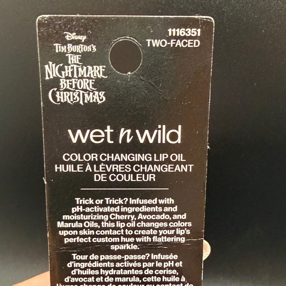 Disney Nightmare Before Christmas Color Changing Lip Oil - Picture 6 of 9